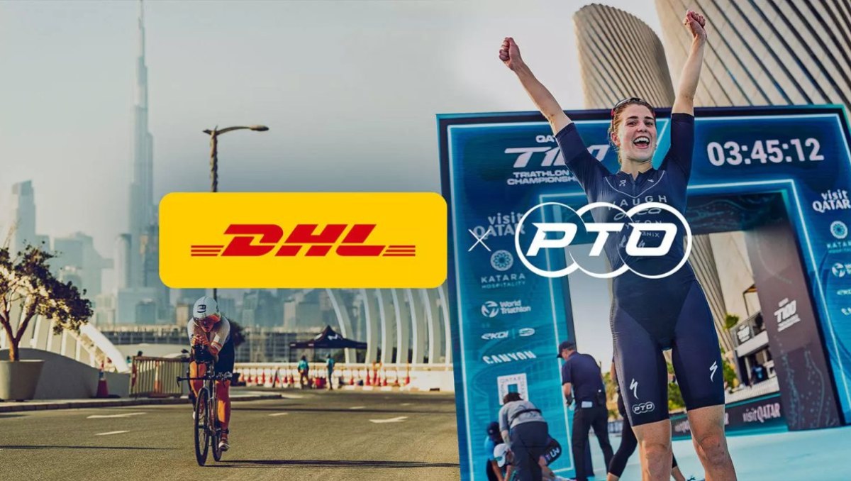 DHL powers complex logistics for the Middle East triathlon tour.