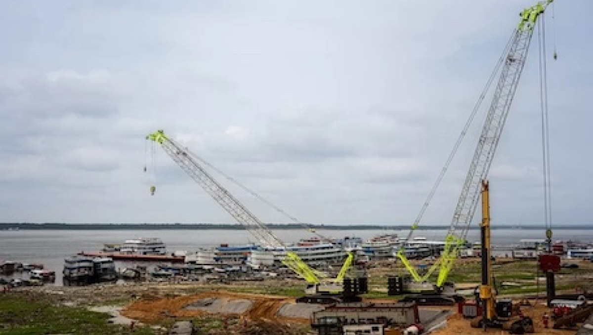 Novo porto de R$ 1 bilhão começa a ganhar forma em Manaus