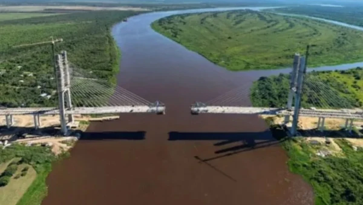 Ponte Bioceânica entre Brasil e Paraguai entra na reta final e pode reduzir em 14 dias o transporte de cargas para a Ásia